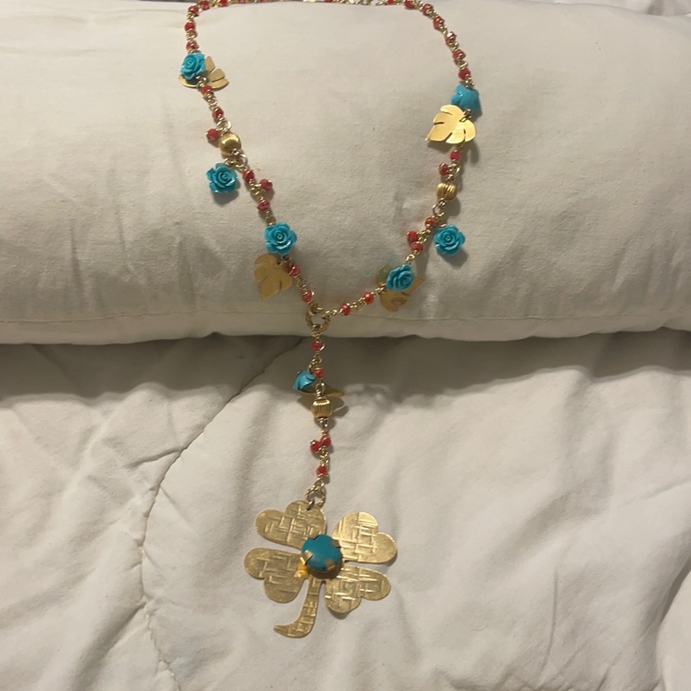 Multicolor hand made necklace